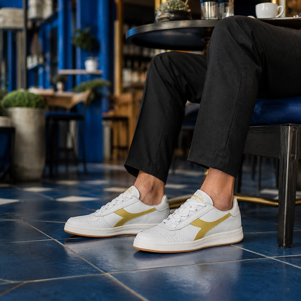 Diadora Heritage レザースニーカー 新品 ディアドラ ヘリテージ DIADORA HERITAGE レザーシューズ メンズ