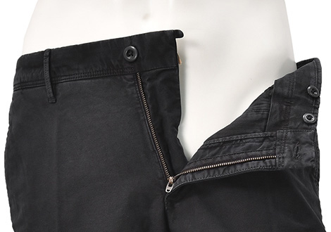 INCOTEX 100型 ブラック チノパン 29インチ INCOTEX（インコテックス） INCOTEX SLACKS コットンパンツ メンズ