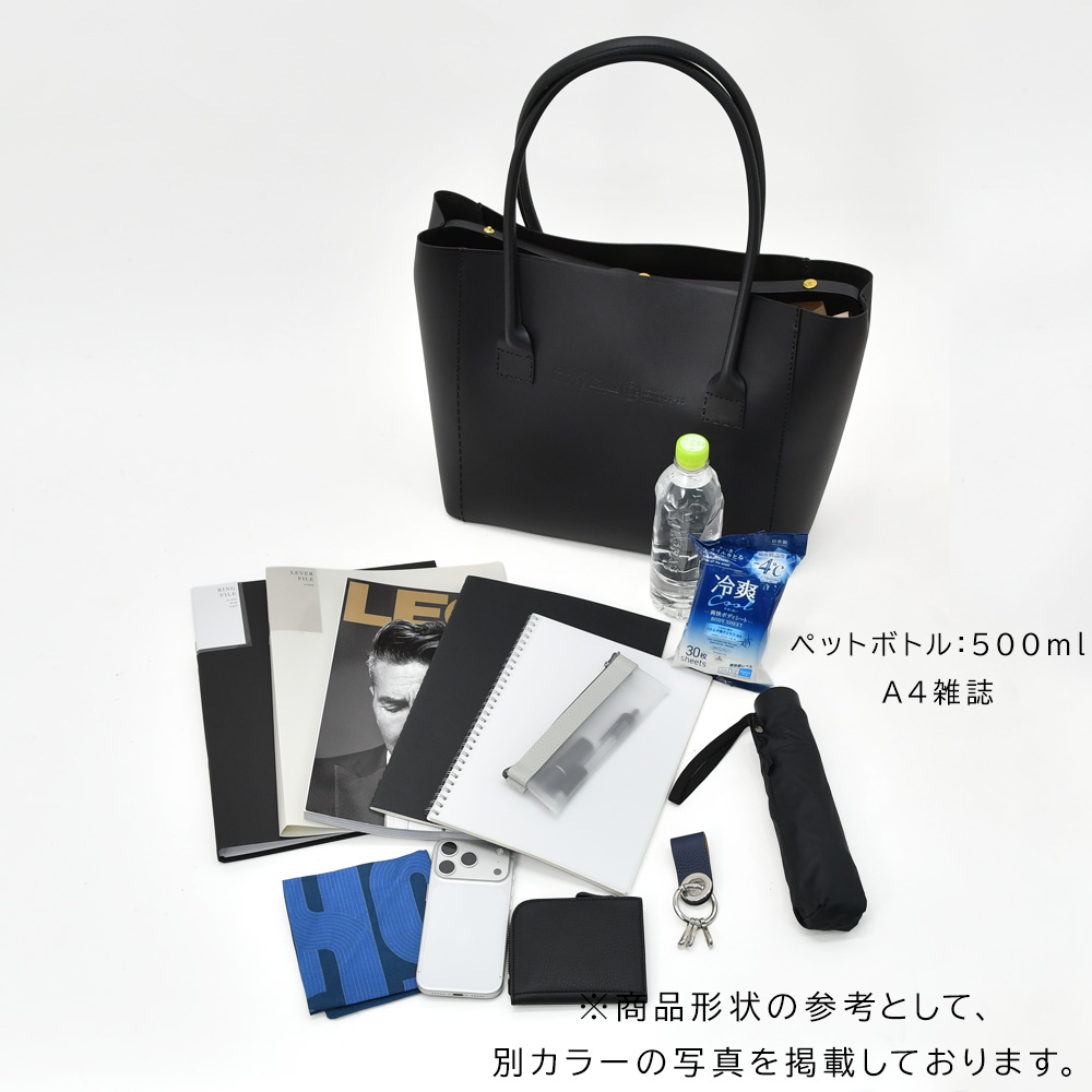 フェリージ felisi トートバッグ メンズ 21/26 A+DS バケッタレザー ライトブラウン 2フェイス変形型 仕切り用ポーチ 大容量 肩掛け可能 国内正規品の画像