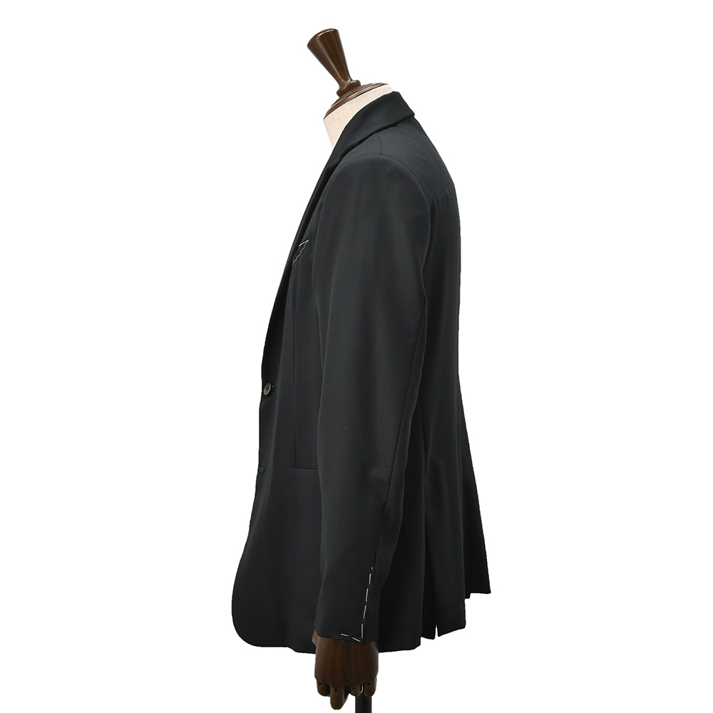 フィンジャック finjack ネイビーウールホップサックジャケット フィンジャック Finjack カジュアルジャケット メンズ シングル2B