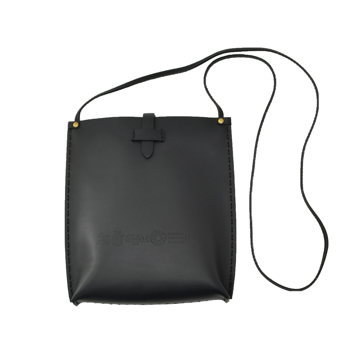 Felisi　フェリージ　ショルダーバッグ　サコッシュ　レザー 楽天市場】フェリージ サコッシュ ナイロン×レザー サコッシュ