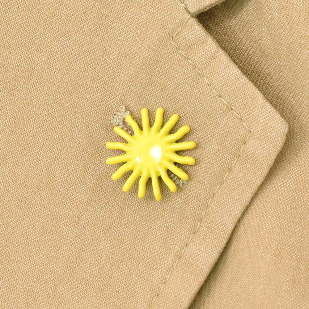 ジャンネット　　GIANNETTO シャツジャケット メンズ 薄手シャンブレー CORALLO コラッロ シングル2つ釦 コットンブラウンベージュ 背抜き仕様 国内正規品の画像