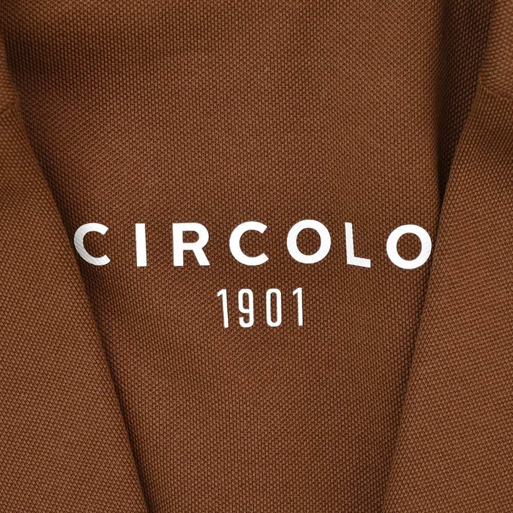 チルコロ CIRCOLO1901 カジュアルジャケット メンズ シングル2B コットンストレッチ 鹿の子ジャージー ブラウン 国内正規品 でらでら 公式ブランド｜deradera｜10