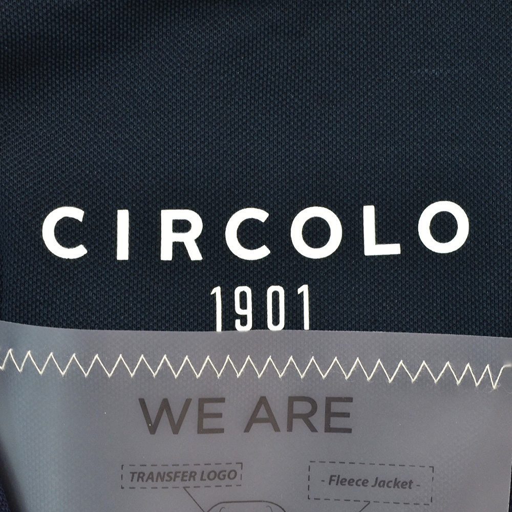 チルコロ CIRCOLO 1901 カジュアルジャケット メンズ 2つ釦シングル コットン鹿の子ジャージー ネイビー 紺 ドライタッチ スリムシルエット 国内正規品｜deradera｜11