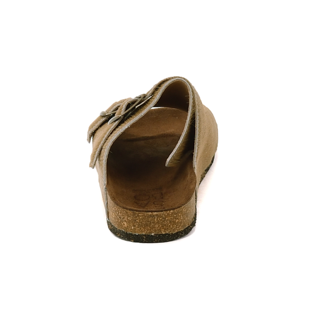 ボサボ BOSABO ハラコサンダル メンズ スリッポンタイプ ダブルモンク