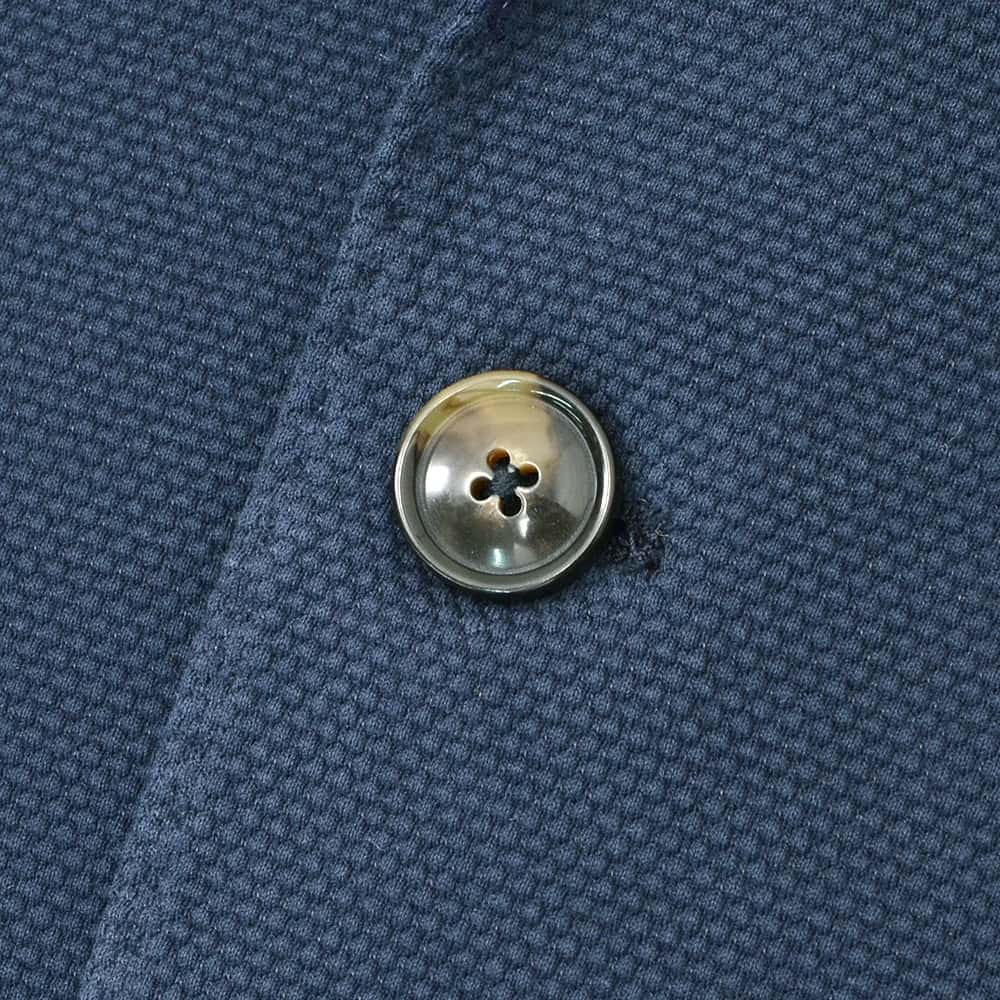チルコロ　CIRCOLO1901 シングルジャケット メンズ コットンストレッチ オックスフォード生地 ネイビー 紺 ガーメントダイ 国内正規品の画像