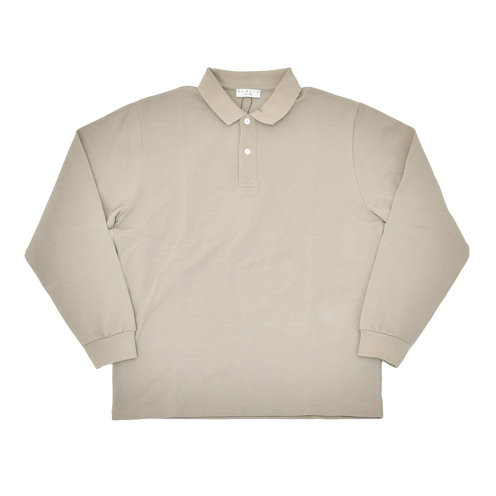 WIND AND SEA ウィダンシー　長袖　ポロシャツ　XL ベージュ XEXYMENS XMMLP02J1 ベーシック ピケ・ポロシャツ 長袖