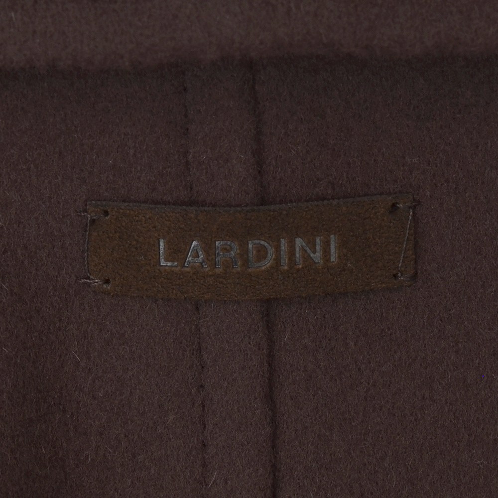 ラルディーニ LARDINI Pコート メンズ カーコート 6つ釦ダブル JEECHO メルトンウール エンジ ボルドー ハーフ丈 レギュラーシルエット 国内正規品 | LARDINI | 10