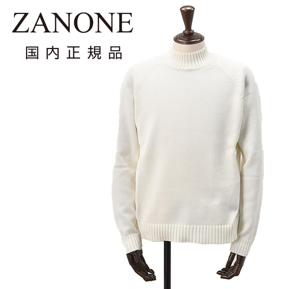ザノーネ ZANONE モックネックニット メンズ ミドルゲージセーター