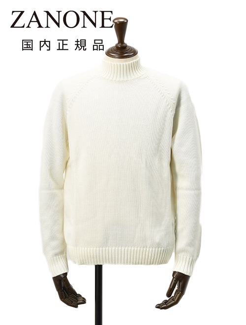 ザノーネ ZANONE モックネックニット メンズ ミドルゲージセーター