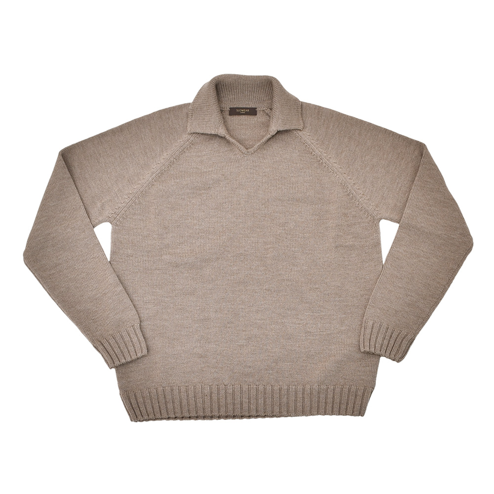 ザノーネ ZANONE スキッパー ポロ ニット メンズ GIRO POLO ミドル