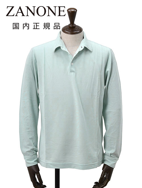 ザノーネ ZANONE 長袖ポロシャツ メンズ ニットポロ POLO ML