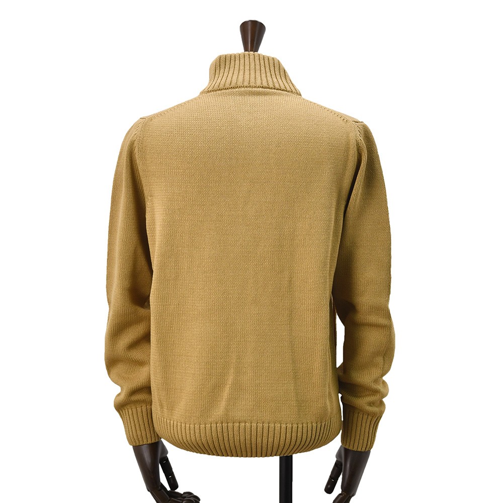 ZANONE キャメル ニットカーディガン キョート 48 【公式通販】