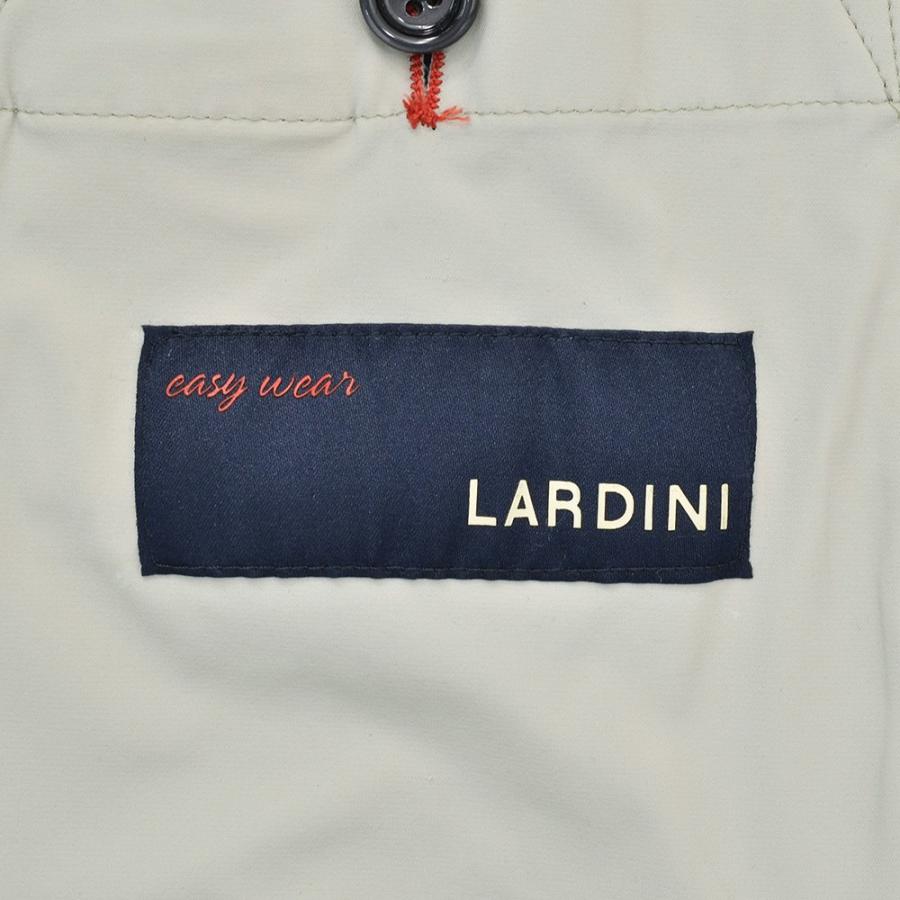 ラルディーニ　LARDINI ナイロンジャケット メンズ シングル 段返り3つボタン アイスグレー セットアップ ブート二エール付 国内正規品｜deradera｜14