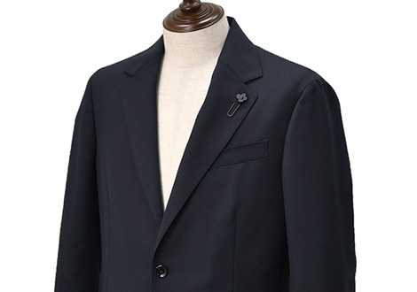 ラルディーニ LARDINI ジャケット メンズ 2Bジャケット 紺ブレ ウール
