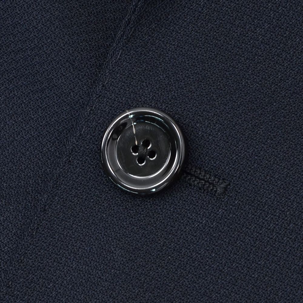 ラルディーニ LARDINI ジャケット メンズ 2Bジャケット 紺ブレ ウール混 ネイビー 紺 ブートニエール  アンフィニッシュ袖 ボタン付け代金込み  国内正規品の画像