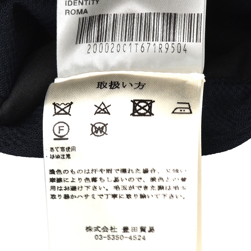 ラルディーニ LARDINI ジャケット メンズ 2Bジャケット 紺ブレ ウール混 ネイビー 紺 ブートニエール  アンフィニッシュ袖 ボタン付け代金込み  国内正規品の画像
