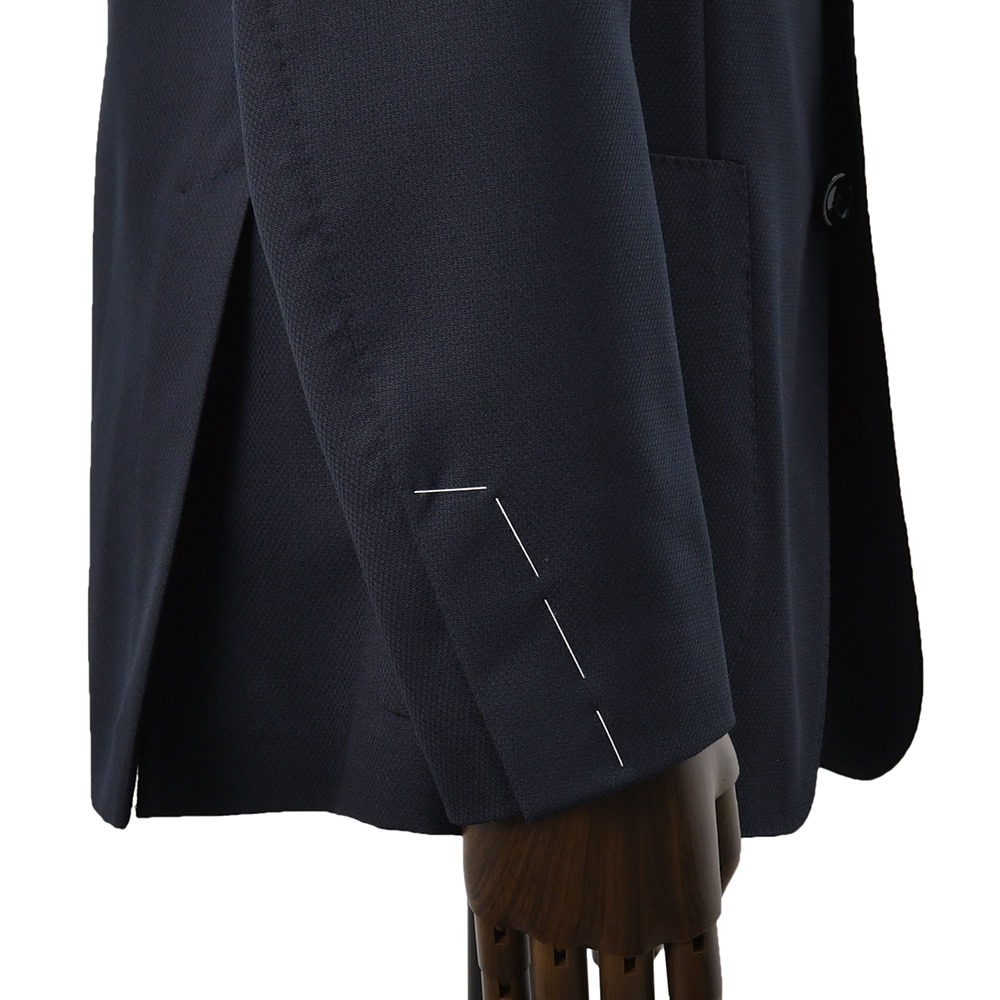 ラルディーニ LARDINI ジャケット メンズ 2Bジャケット 紺ブレ ウール