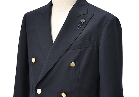 ラルディーニ LARDINI カジュアルジャケット メンズ 6つ釦 ダブル