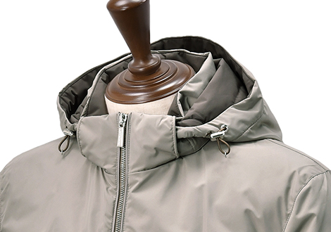 ムーレー MooRER ダウンブルゾン メンズ フーテッドアウター アルビニ