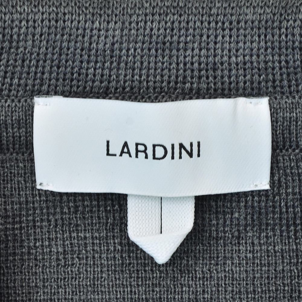 ラルディーニ LARDINI ニットジャケット メンズ 2つ釦シングル JYLJM56J ウールクロス メランジグレー ブート二エール付 国内正規品 でらでら 公式ブランド｜deradera｜11