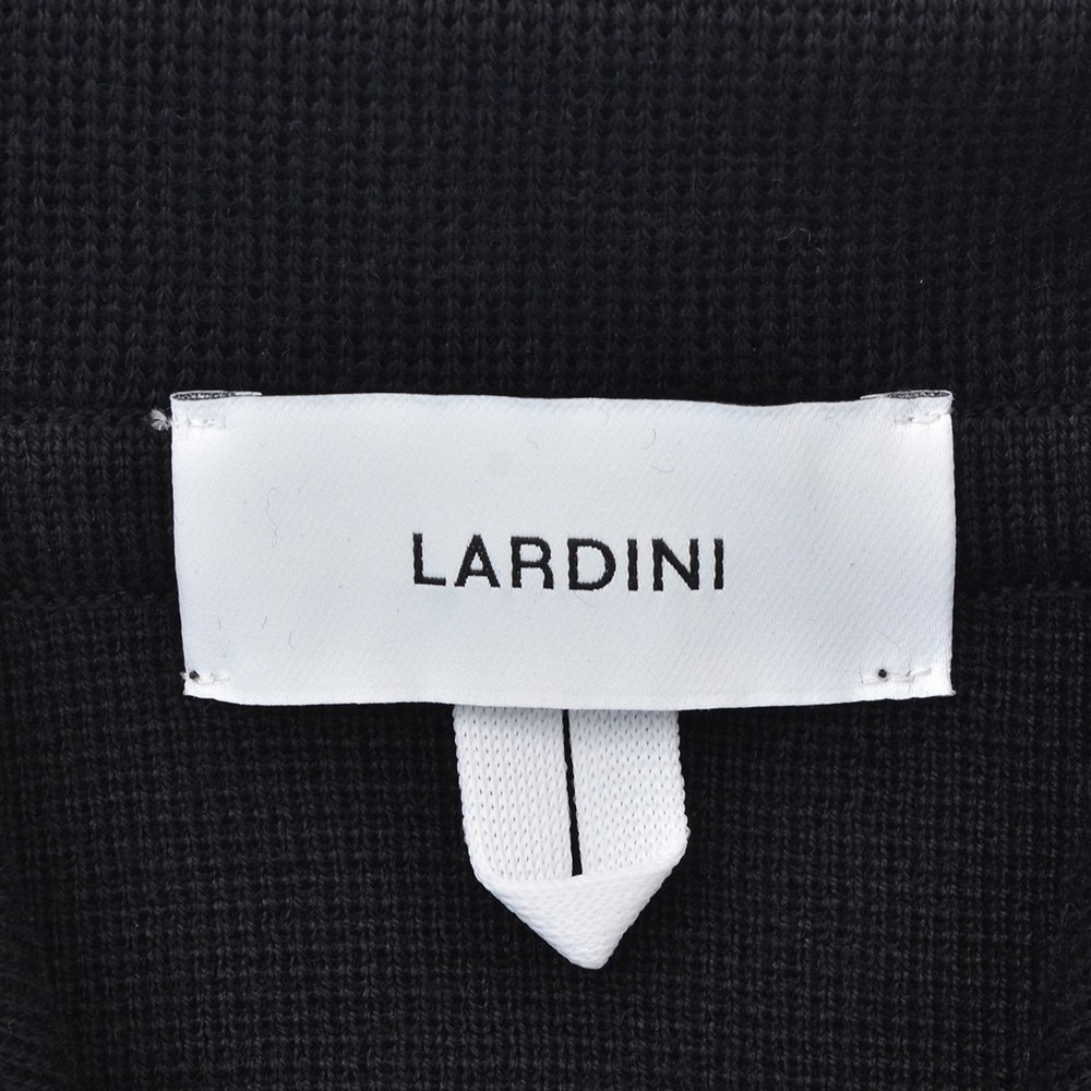 ラルディーニ LARDINI ニットジャケット メンズ 2つ釦シングル JYLJM56J ウールクロス ブラック ブート二エール付 国内正規品 でらでら 公式ブランド｜deradera｜11