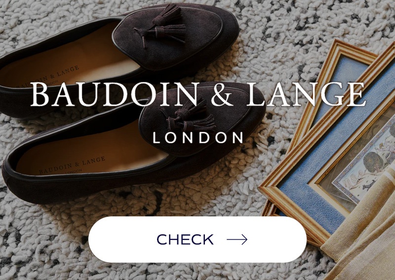 ボードインアンドランジ BAUDOIN & LANGE ベルジャンシューズ メンズ