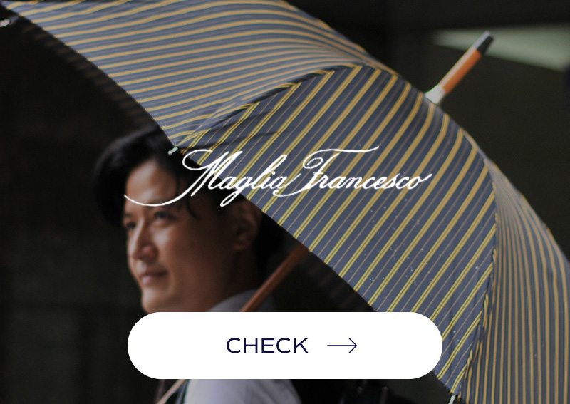 マリアフランチェスコ Maglia Francesco 長傘 メンズ アンブレラ ピン