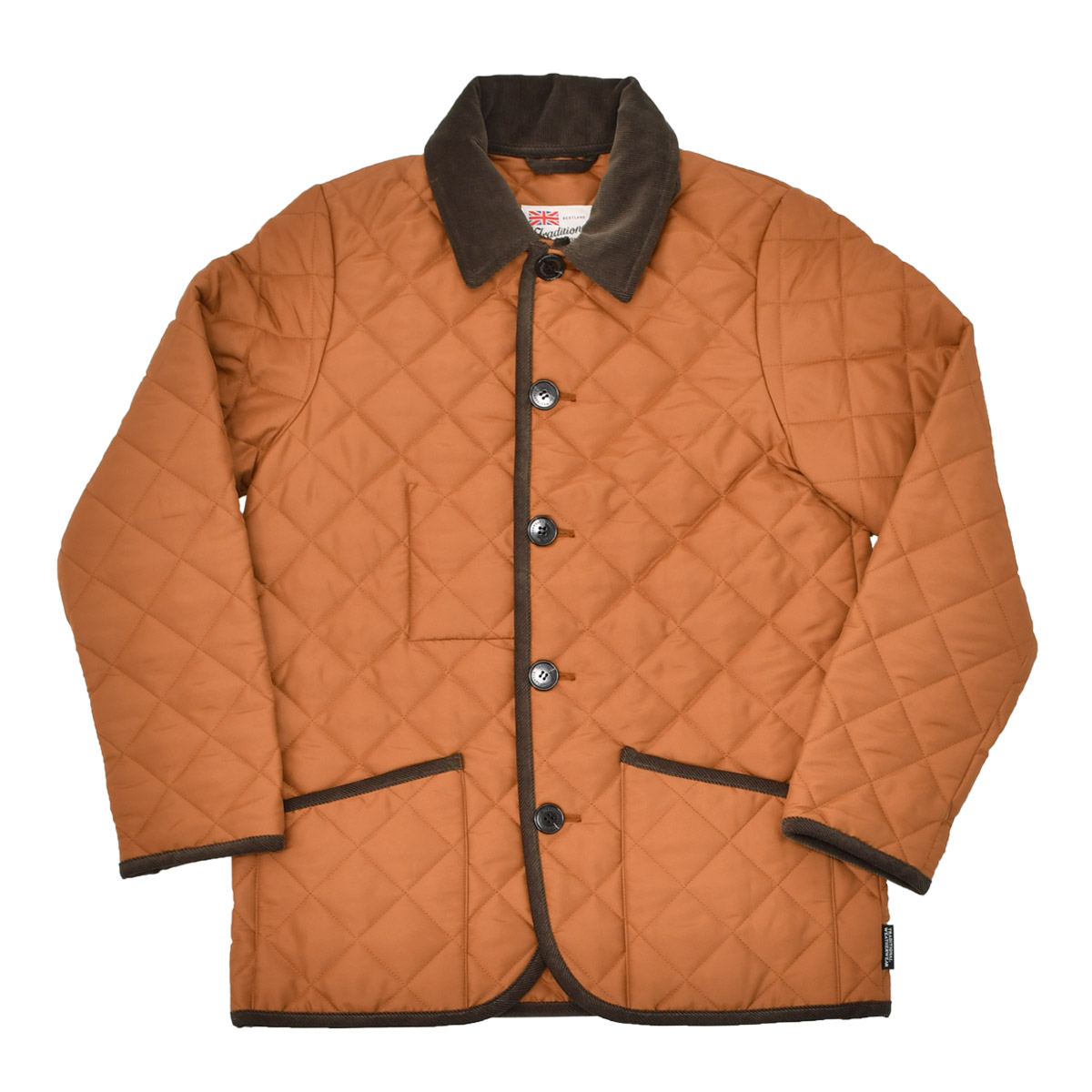 トラディショナル ウェザーウェア Traditional Weatherwear キルティングジャケット メンズ WAVERLY TWW ウェーヴァリー テラコッタ 中綿アウター 国内正規品