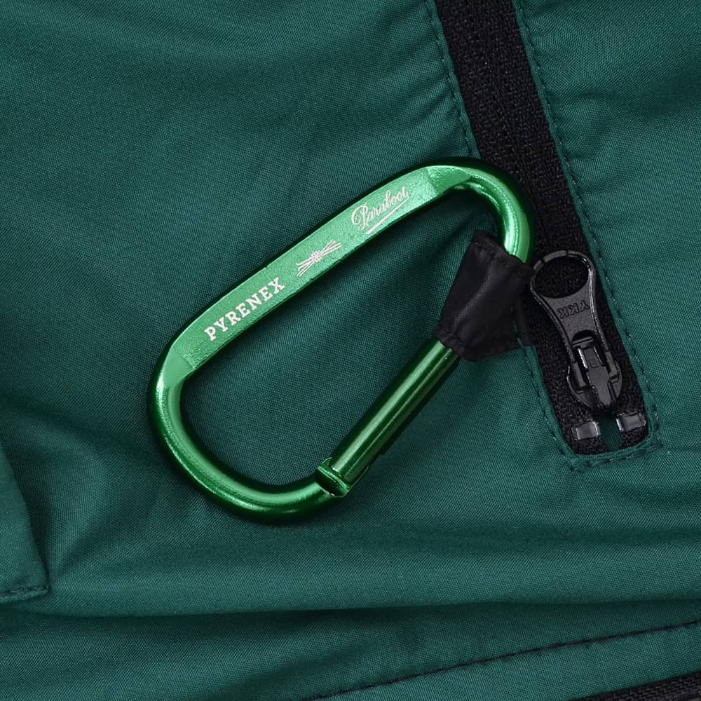 ピレネックス×パラブ―ツ PYRENEX×PARABOOT ダウンジャケット メンズ AUDOUBERT フード一体型 撥水ナイロン ブラック 黒 国内正規品の画像