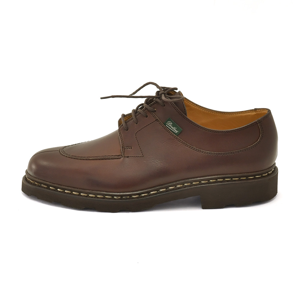 パラブーツ PARABOOT アンクルブーツ　メンズ AVIGNON アヴィニョン オイルドレザー カフェブラウン Uチップシューズ GRIFFソール 国内正規品の画像