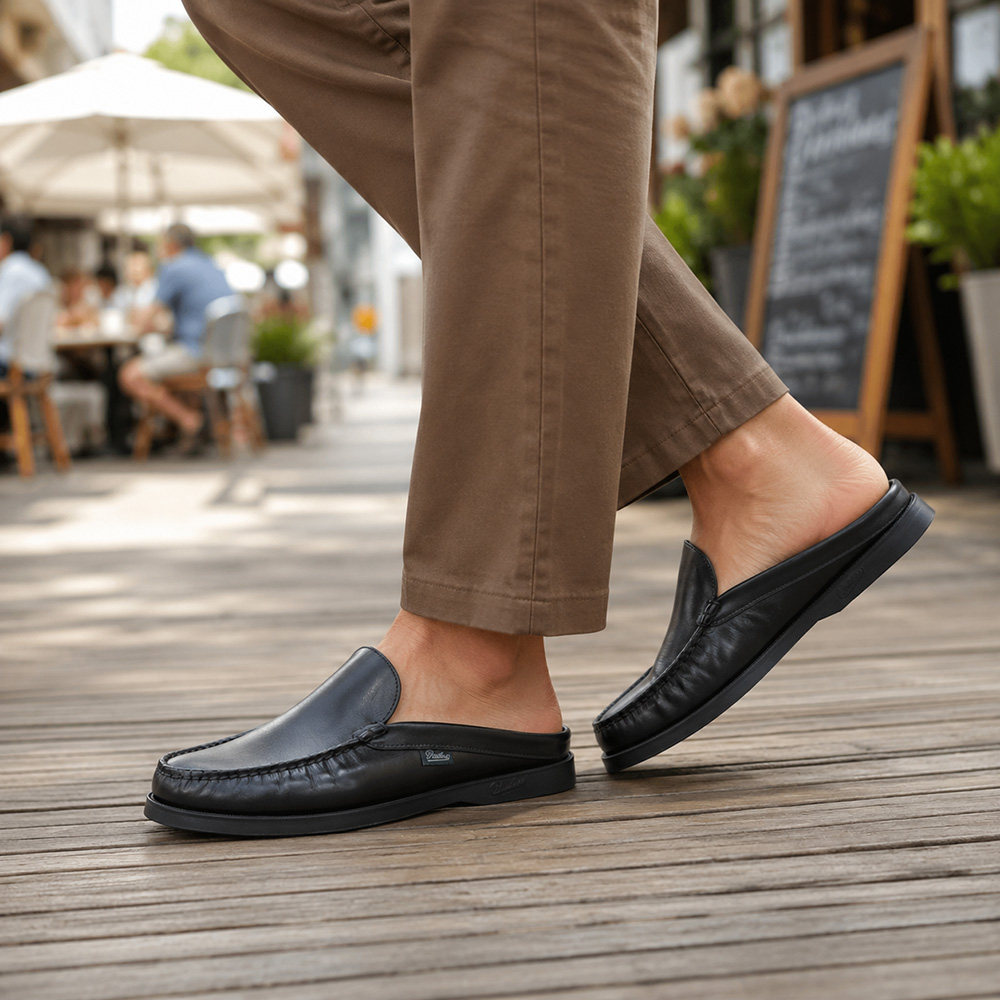 Paraboot（パラブーツ） レザーサンダル メンズ スリッポン型 BAHAMAS