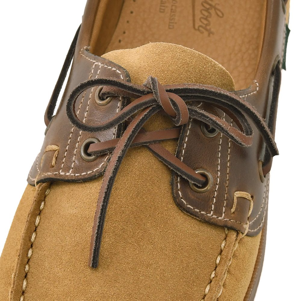 パラブーツ PARABOOT デッキシューズ メンズ BARTH バース ベージュ