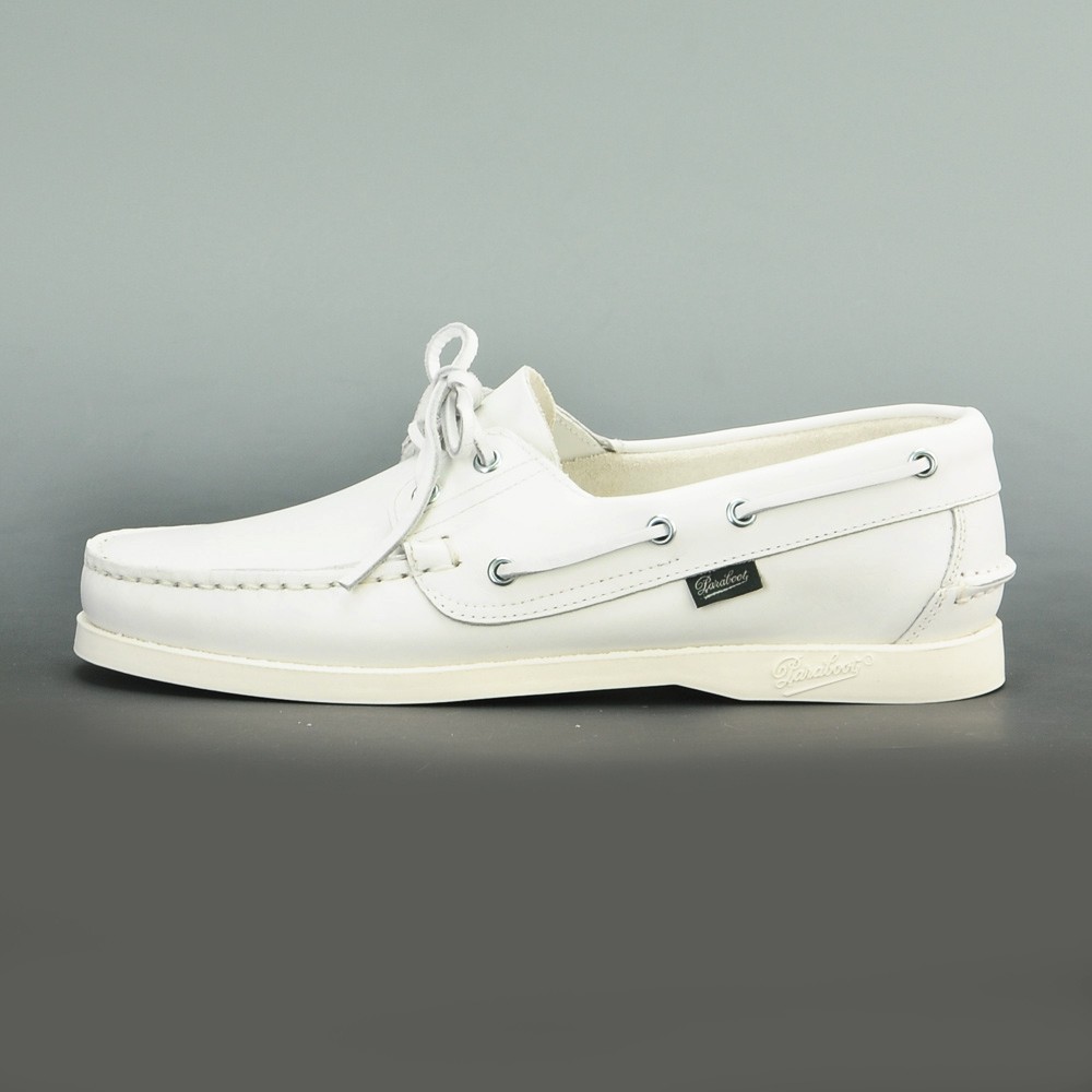 Paraboot パラブーツ バース ホワイト デッキシューズ BARTH