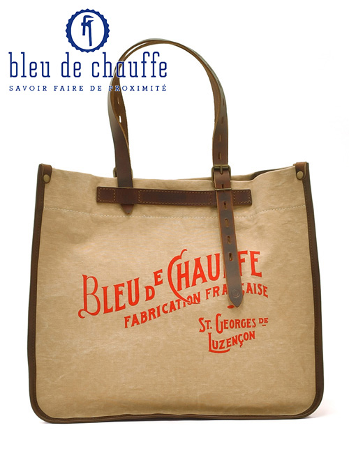 ブルー ドゥ シャフ Bleu de chauffe トートバッグ メンズ BAZAR ロゴ