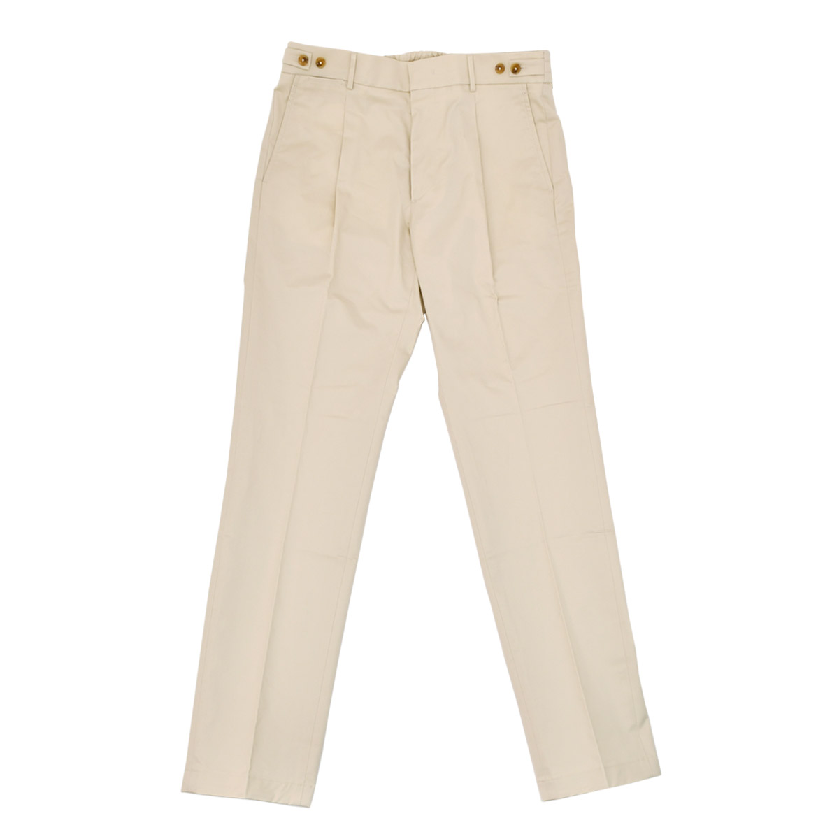 未使用 BERWICH ベルウィッチ コットンリネンチノパンツ 50 アイボリー BERWICH ベルウィッチ [春夏] ショートパンツ ショーツ ガーメントダイ