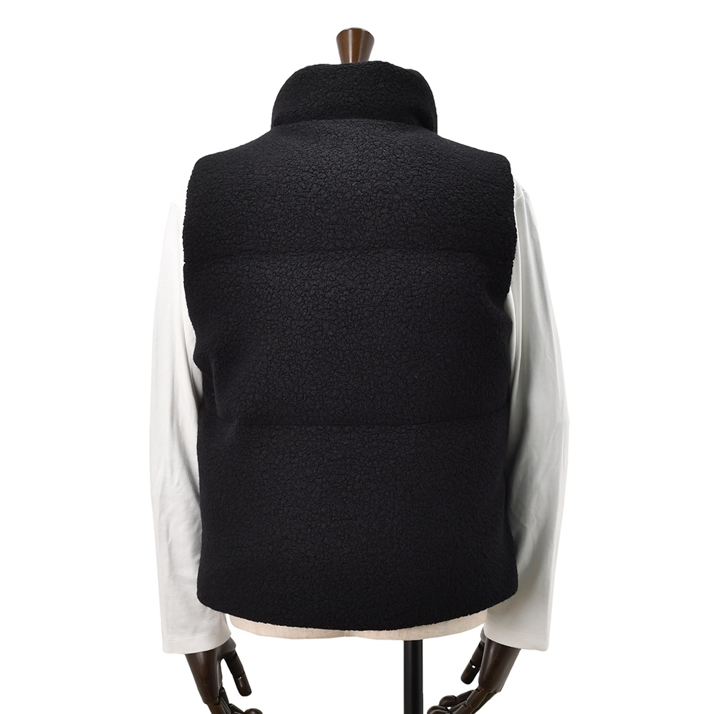 タトラス TATRAS ボアダウンベスト メンズ ダウンアウター BRONTE ブロンテ ノンミュールジングウール×ナイロン ブラック 黒 スタンドネック 国内正規品 |  | 05