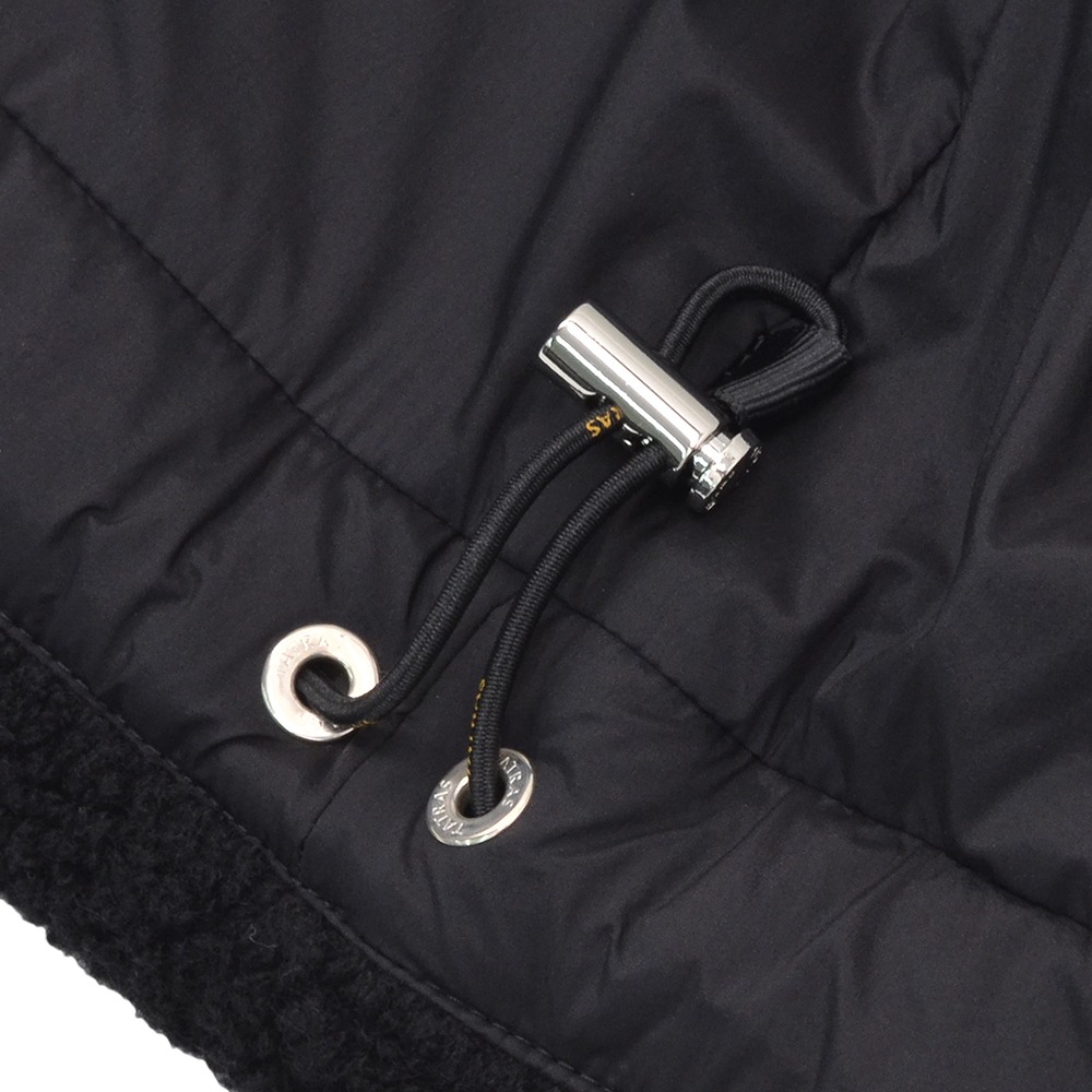 タトラス TATRAS ボアダウンベスト メンズ ダウンアウター BRONTE ブロンテ ノンミュールジングウール×ナイロン ブラック 黒 スタンドネック 国内正規品 |  | 09