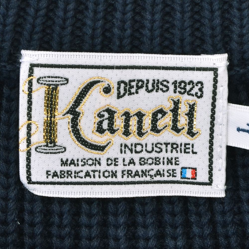 カネル KANELL 長袖ニット メンズ ローゲージセーター リブ編み