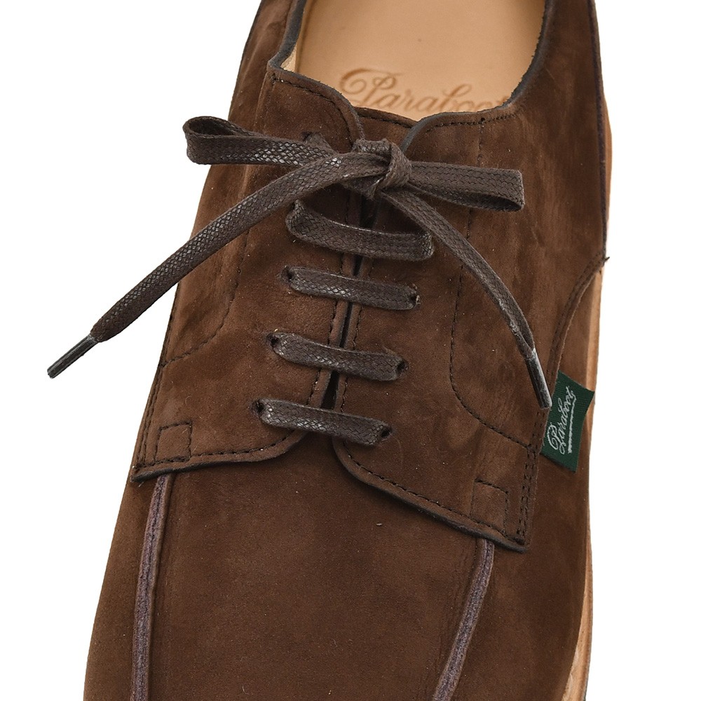 パラブーツ PARABOOT Uチップシューズ メンズ シャンボード CHAMBORD REMY CARRIAT社製ヌバックレザー チョコレート ARIOソール 国内正規品の画像