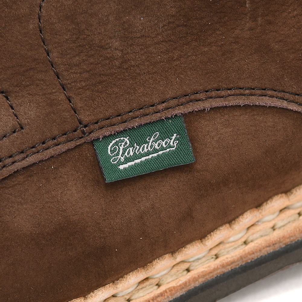 パラブーツ PARABOOT Uチップシューズ メンズ シャンボード CHAMBORD REMY CARRIAT社製ヌバックレザー チョコレート ARIOソール 国内正規品の画像