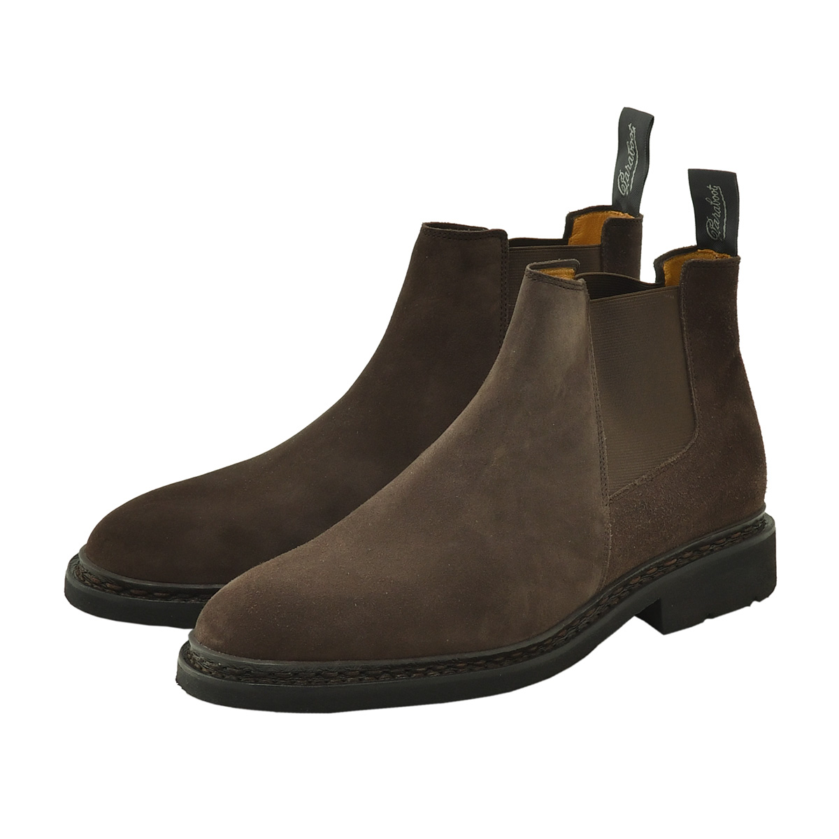 ★paraboot【新品】スエード サイドゴアブーツ　UK4.5 chamfort-128449_w.jpg