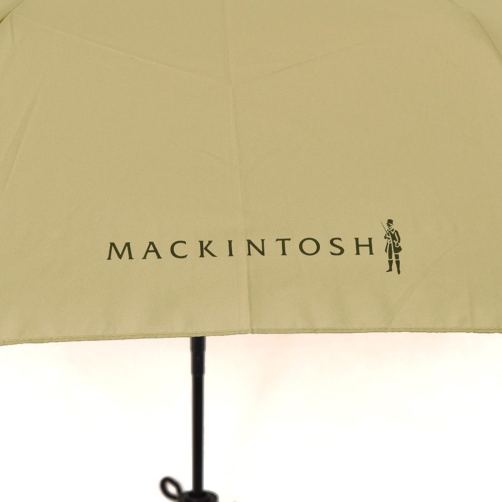 マッキントッシュ MACKINTOSH 折り畳み傘 メンズ ワンプッシュ オート開閉式 ポリエステル ベージュ ブランドロゴデザイン 国内正規品 でらでら公式 ブランド｜deradera｜07
