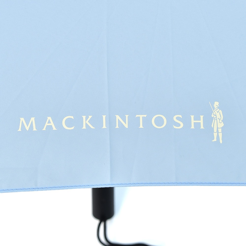 マッキントッシュ MACKINTOSH 折り畳み傘 メンズ ワンプッシュ オート開閉式 ポリエステル スカイブルー ブランドロゴ 国内正規品 でらでら公式 ブランド｜deradera｜07