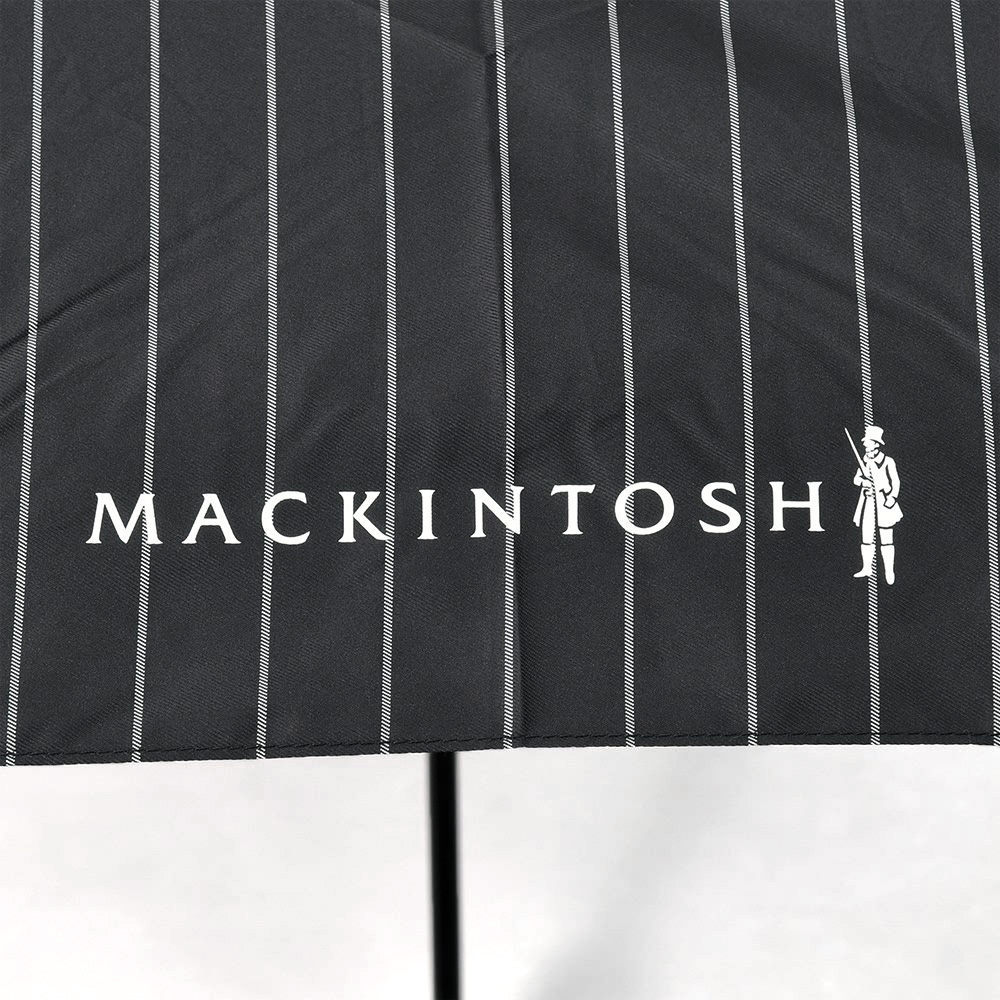 マッキントッシュ MACKINTOSH 折り畳み傘 メンズ ワンプッシュ オート開閉式 ブラック×ホワイト ストライプ柄 ユニセックス 国内正規品 でらでら公式 ブランド｜deradera｜06