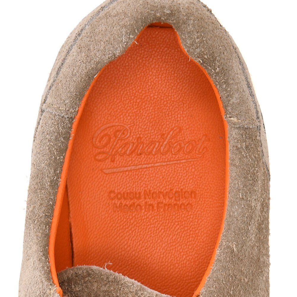 パラブーツ PARABOOT ローカットブーツ メンズ トレッキングシューズ クリュサ CLUSAZ カーフスエード グレージュ ジャンヌソール 国内正規品の画像