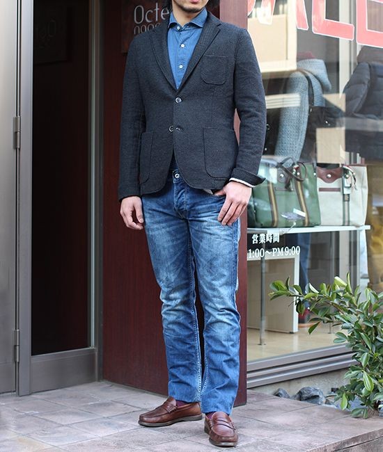 パラブーツ コロー コインローファー ペニー メンズ国内正規品 PARABOOT CORAUXブラウン オイルレザー製 新作 Men'sの画像