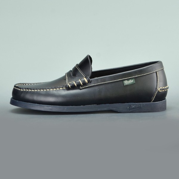 パラブーツ 国内正規品 Paraboot 074612アヴォリアーズ NOIRE-LIS NOIR ワクシーレザー ブラック マウンテンブーツ メンズ Men'sの画像