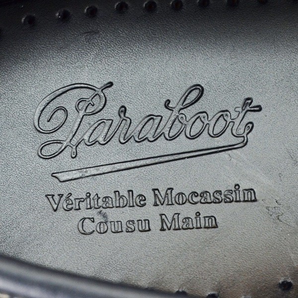 パラブーツ 国内正規品 Paraboot 074612アヴォリアーズ NOIRE-LIS NOIR ワクシーレザー ブラック マウンテンブーツ メンズ Men'sの画像