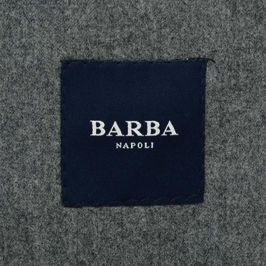 バルバ BARBA カジュアルジャケット メンズ シングル2つ釦 EASY-J1 ウールクロス グレー スリムフィット ノッチドラペル 軽量 イタリア製 国内正規品｜deradera｜10